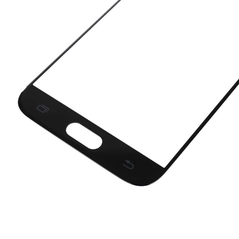 For Samsung Galaxy J3 (2017) / J330 10pcs Front Screen Outer Glass Lens (Black)