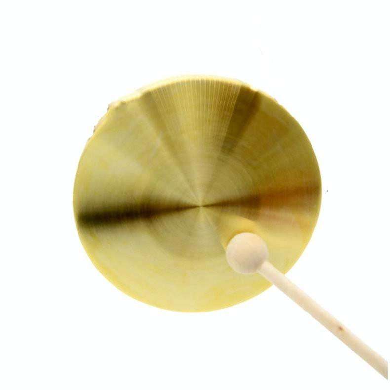 Thicken Causeway Hand Gong Percussion Musical Instrument, Size:10 cm