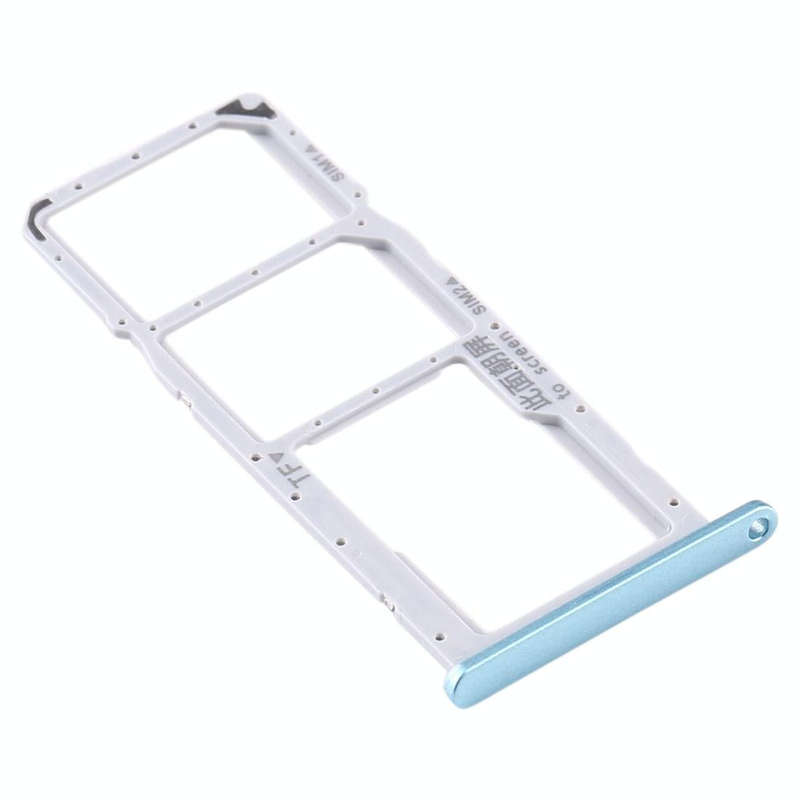 SIM Card Tray + SIM Card Tray + Micro SD Card Tray for Huawei Y6s (2020) (Baby Blue)