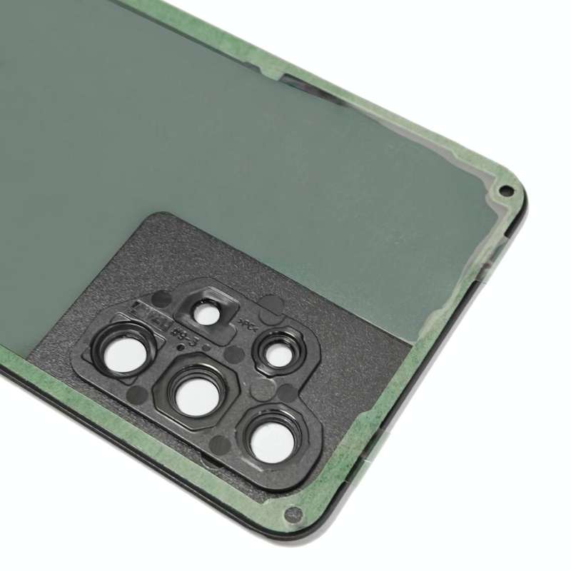 For Samsung Galaxy A32 4G Battery Back Cover with Camera Lens Cover (Black)