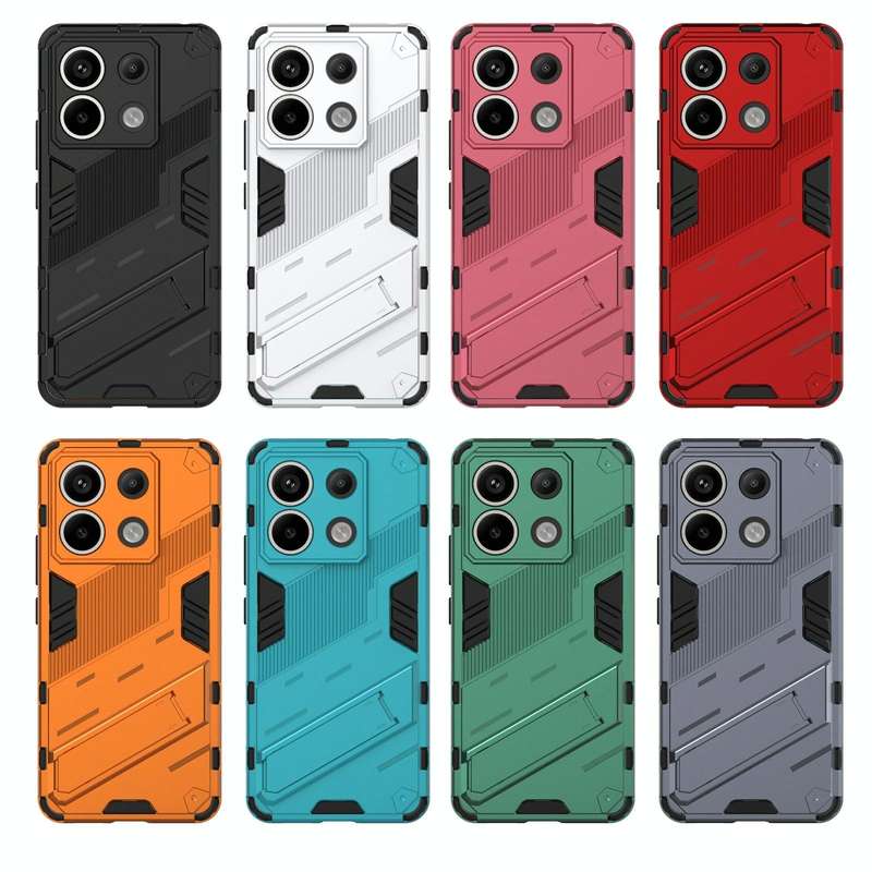 For Xiaomi Redmi Note 13 Pro+ Punk Armor 2 in 1 PC + TPU Phone Case(White)