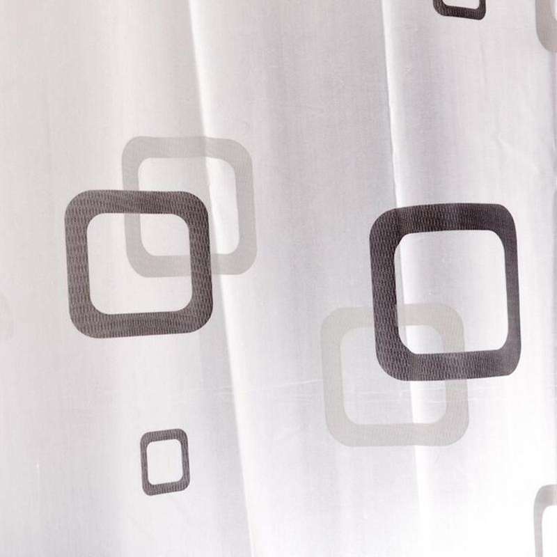 Bathroom Thick Waterproof Shower Curtain, Size:150x200cm, Style:with Copper Buckle