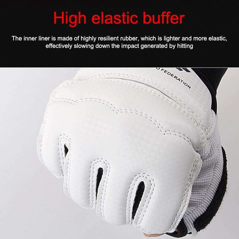Half Fingers Adults Sandbag Training Boxing Gloves PU Leather Fitness Sparring Taekwondo Gloves, ...