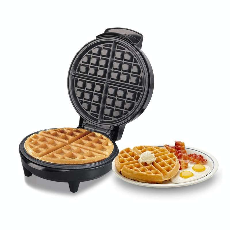 1000W Waffle Maker Breakfast Bread Maker Sandwich Maker Temperature Adjustable Electric Baking Pa...