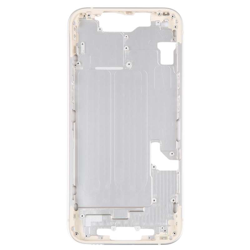 For iPhone 14 Middle Frame with Side Keys (Gold)