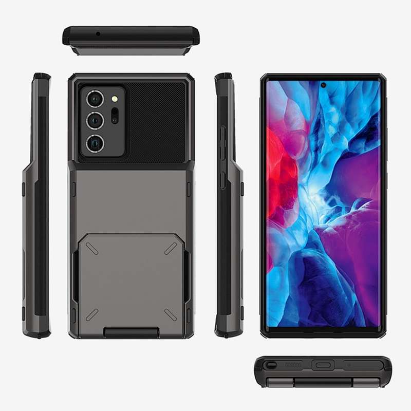 For Samsung Galaxy Note20 Ultra Scratch-Resistant Shockproof Heavy Duty Rugged Armor Protective C...