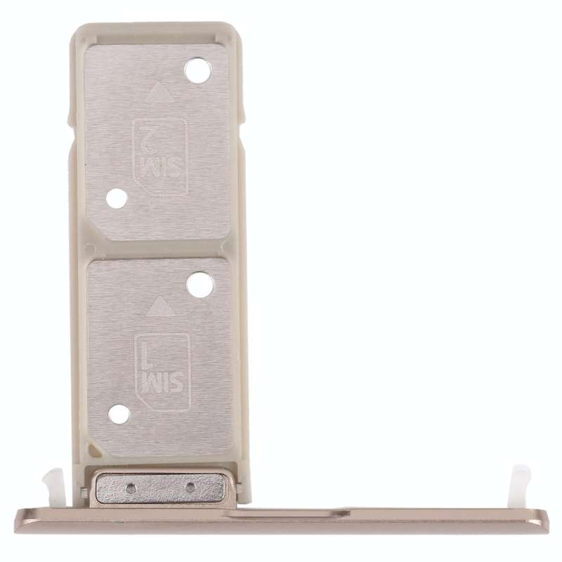 SIM Card Tray + SIM Card Tray for Sony Xperia XA2 Plus (Gold)