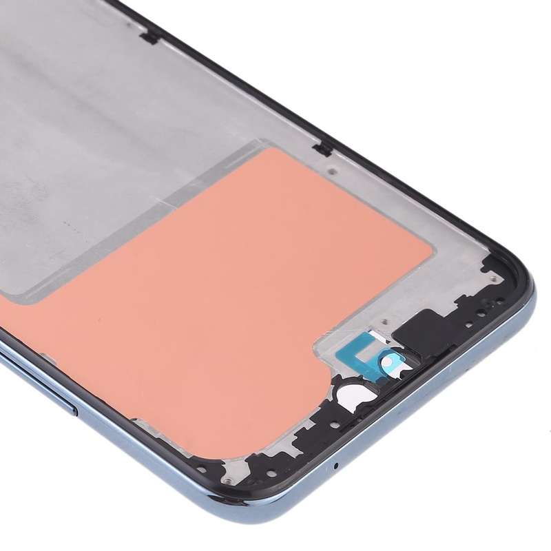Front Housing LCD Frame Bezel Plate with Side Keys for Huawei Y9 (2019)(Black)