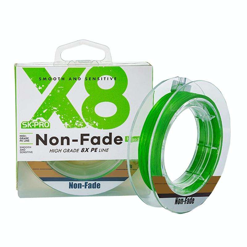 NON-FADE X8 150m 8 Code PE Pish Line, Line number: No. 1.5(Green)