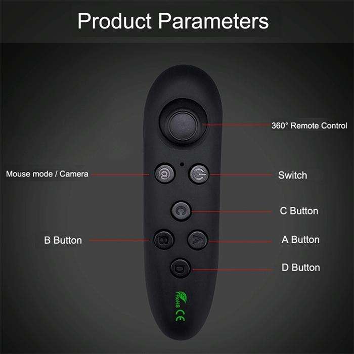 VRPARK Virtual Reality 3D VR Glasses Gamepad Game Joystick Bluetooth Remote Controller for iPhone...
