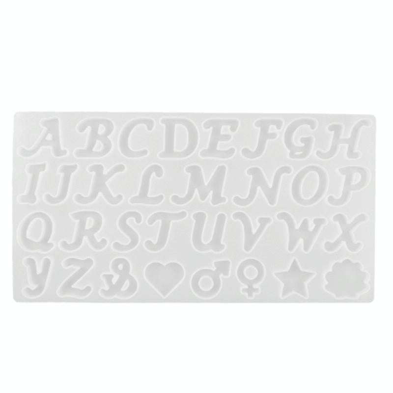 DIY Crystal Resin Epoxy Keychain Silicone Mirror Mold