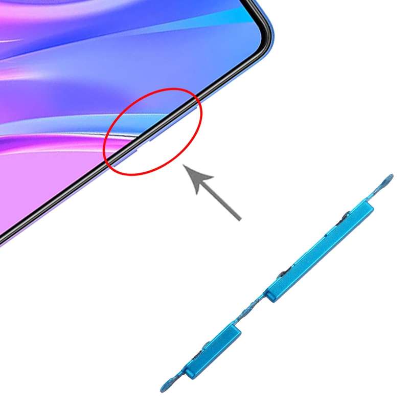 Power Button and Volume Control Button for Xiaomi Redmi 9A(Green)