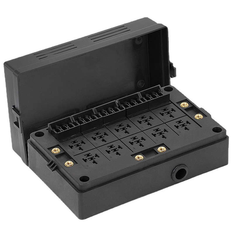 12V Car Multi-Way Relay Fuse Box 15 Way Fuse Holder