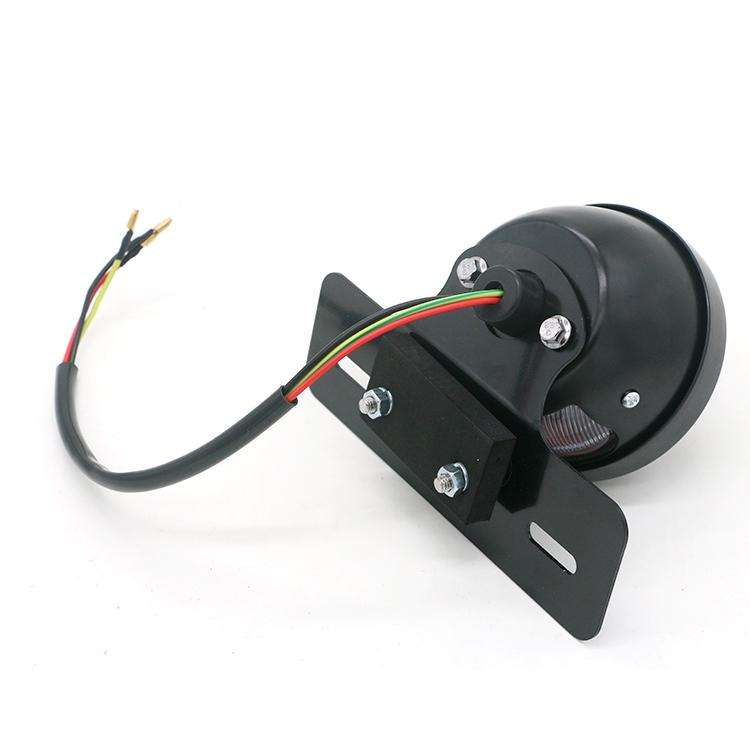 Motorcycle Accessories Retro Waning Tail Light Electric Car Brake Light Card Frame Light Modified...