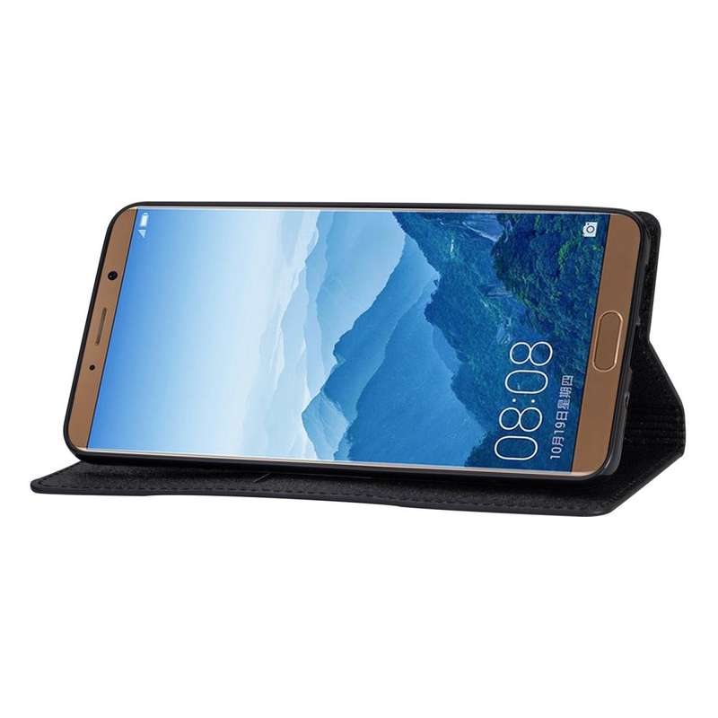 For Huawei Mate 10 Pro Ultrathin Glitter Magnetic Horizontal Flip Leather Case with Holder & Card...