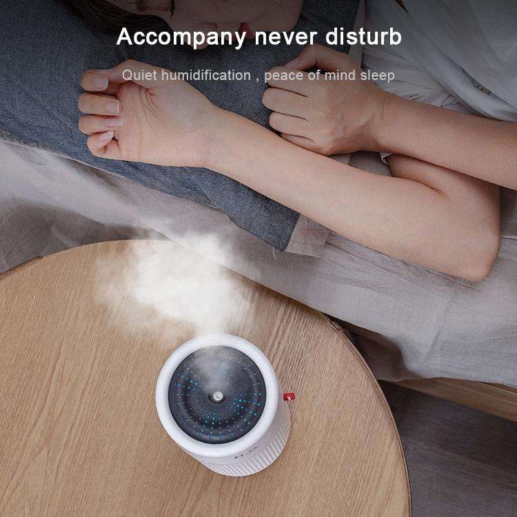 750ml Large Capacity Air Humidifier USB Rechargeable Wireless Ultrasonic Aroma Essential Oil Diff...