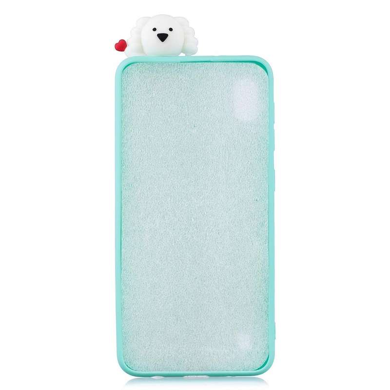 For Galaxy A10 Shockproof Cartoon TPU Protective Case(Clouds)