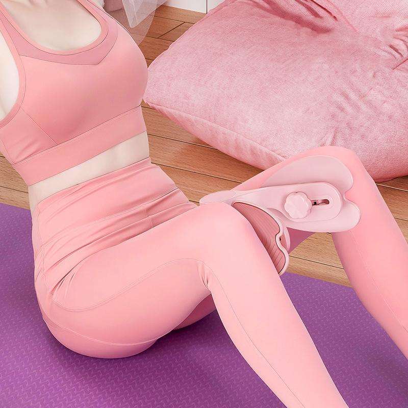 Pelvic Muscle Training Device Beautiful Leg Training Device, Color: Purple