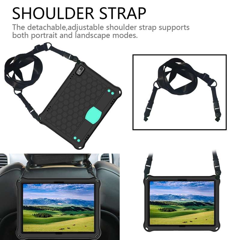 For Lenovo Tab M10 TB-X505X/F Honeycomb Design EVA + PC Material Four Corner Anti Falling Flat Pr...