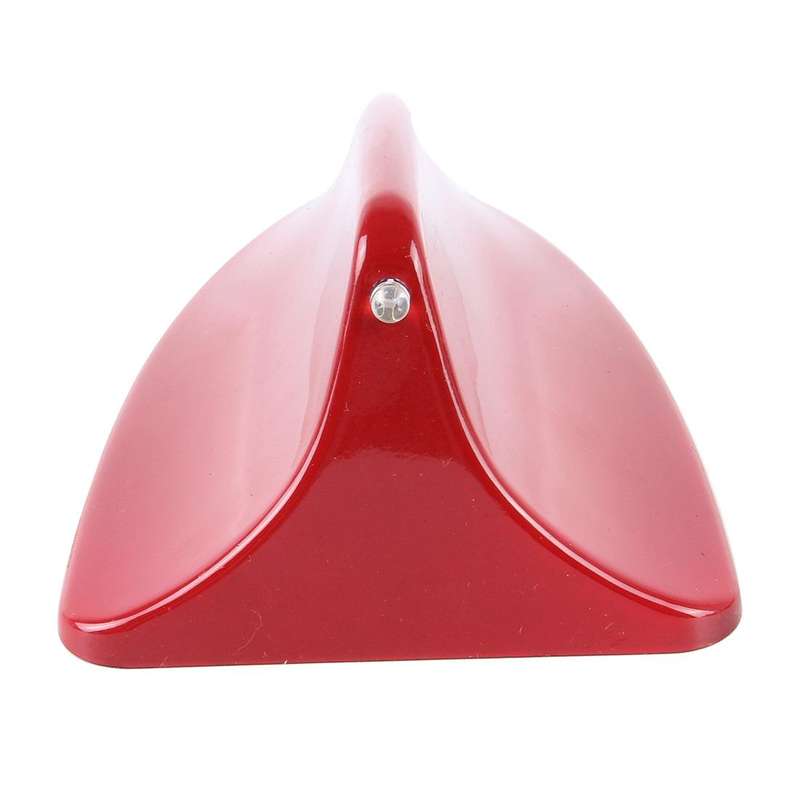 A-881 Shark Fin Car Dome Antenna Decoration(Red)