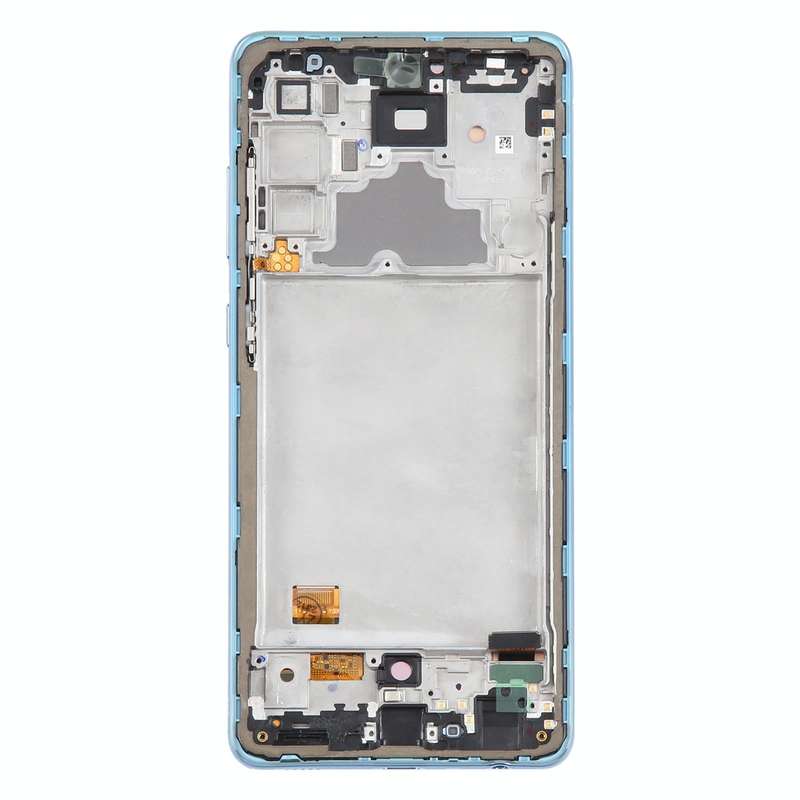 For Samsung Galaxy A72 4G SM-A725 6.43 inch Original LCD Screen Digitizer Full Assembly with Fram...