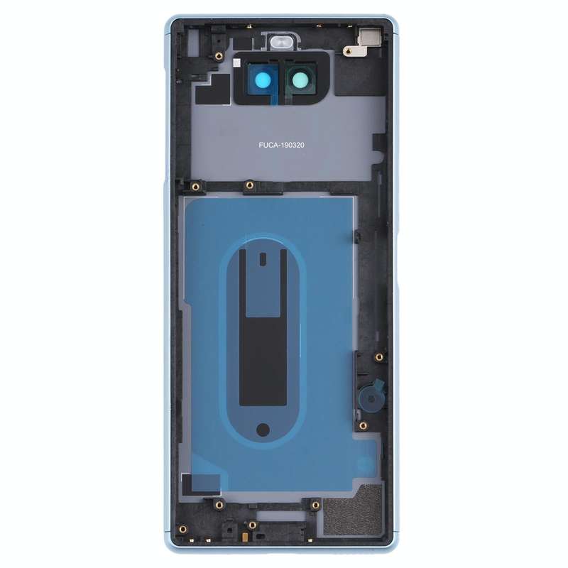 For Sony Xperia 8 Battery Back Cover with Middle Frame & Camera Lens Cover(Green)