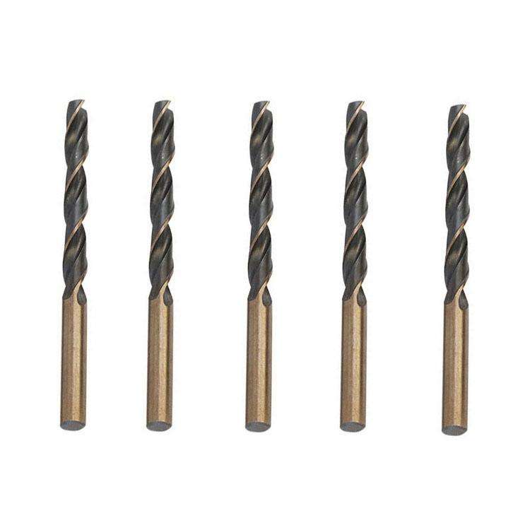 5 PCS 13mm Steel Plate High-Speed Steel 4341 Black Yellow Twist Drill