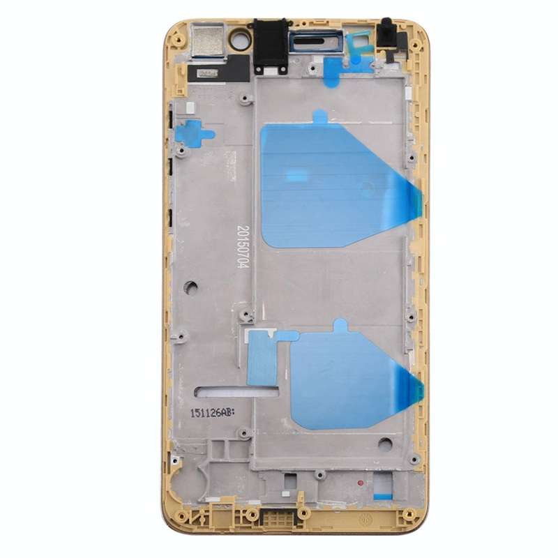 For Huawei Honor 4X Front Housing Screen Frame Bezel(Gold)