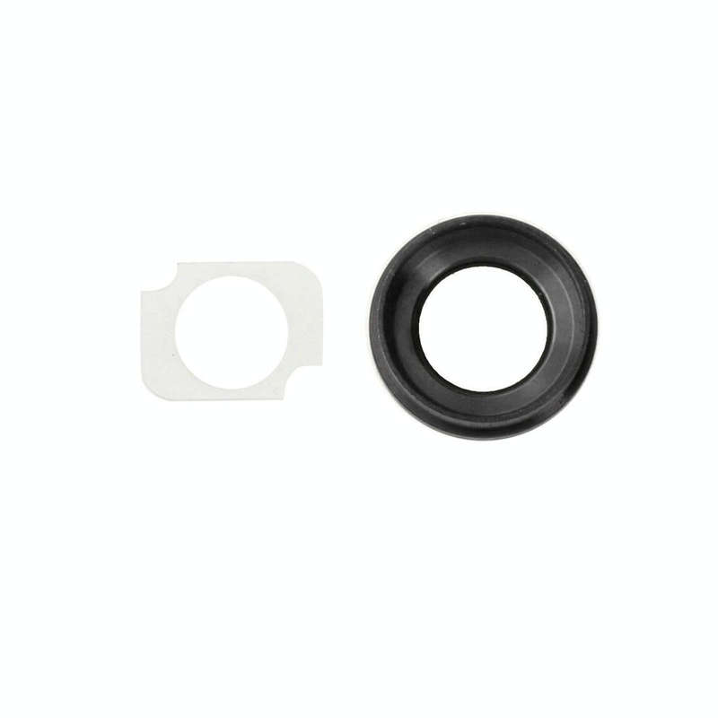 10 Pairs / Set Rear Camera Lens Ring + Flashlight Bracker for iPhone 6 Plus & 6s Plus(Grey)