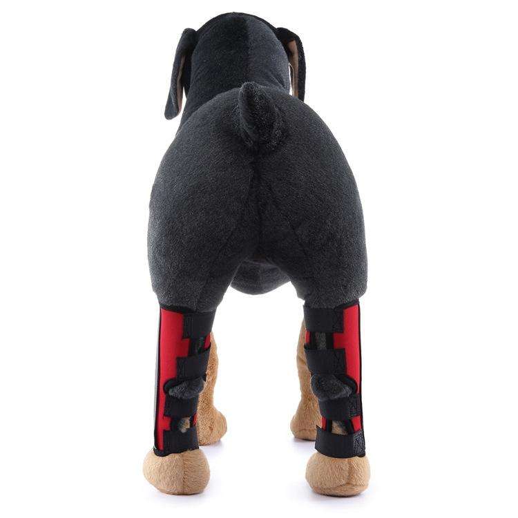 Pet Knee Pads Dog Leg Guards Pet Protective Gear Surgery Injury Sheath, Size: S(HJ29 Reflective W...