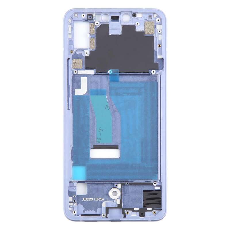 For HTC U19e Original Front Housing LCD Frame Bezel Plate (Blue)