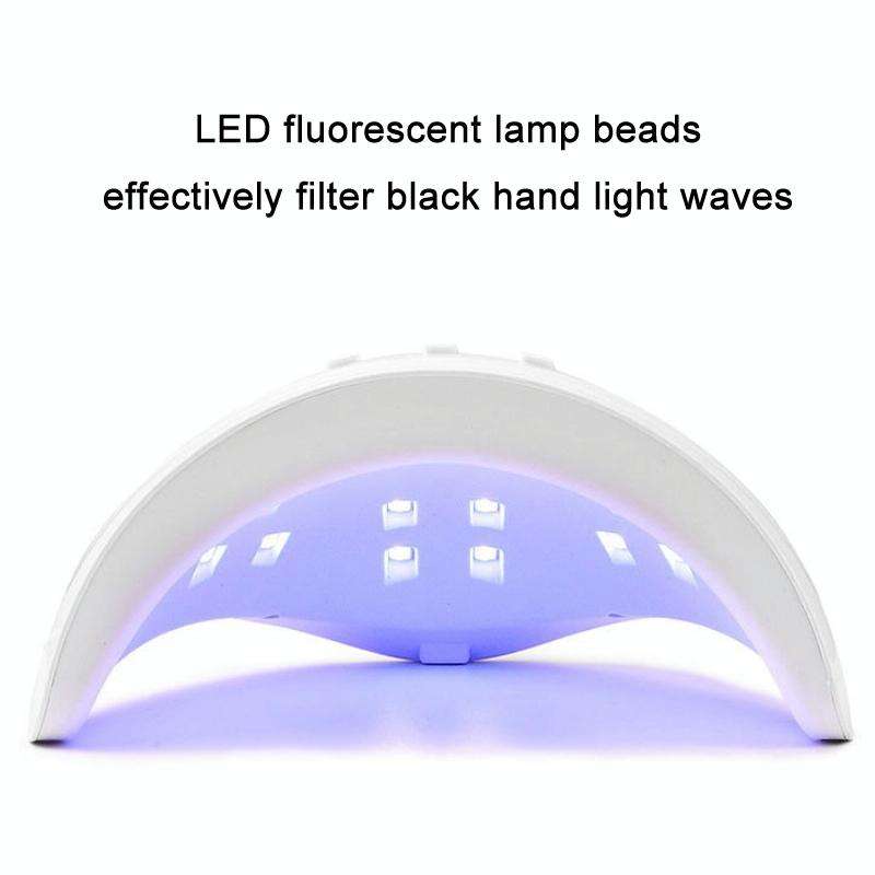 88W UV Ultraviolet Phototherapy USB Manicure Baking Lamp(801)