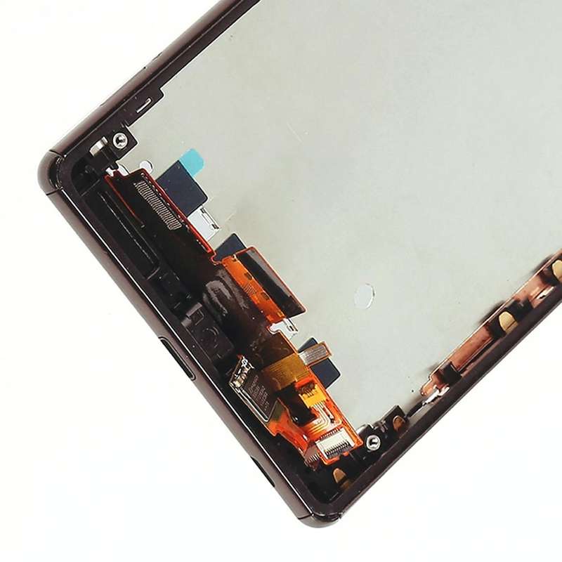 OEM LCD Screen for Sony Xperia Z4 Digitizer Full Assembly with Frame(Black)
