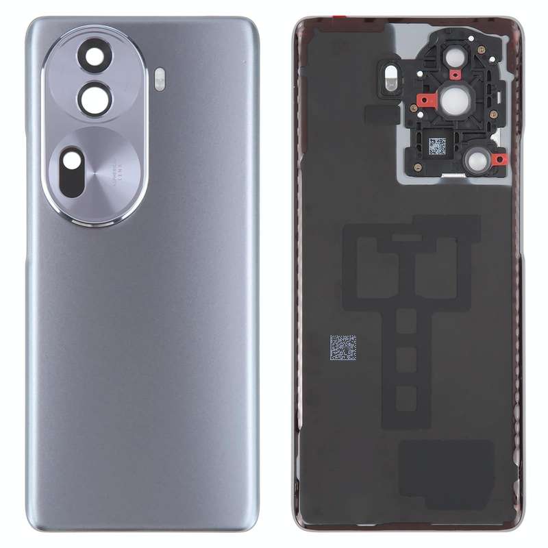 For OPPO Reno11 5G Original Battery Back Cover with Camera Lens Cover(Grey)