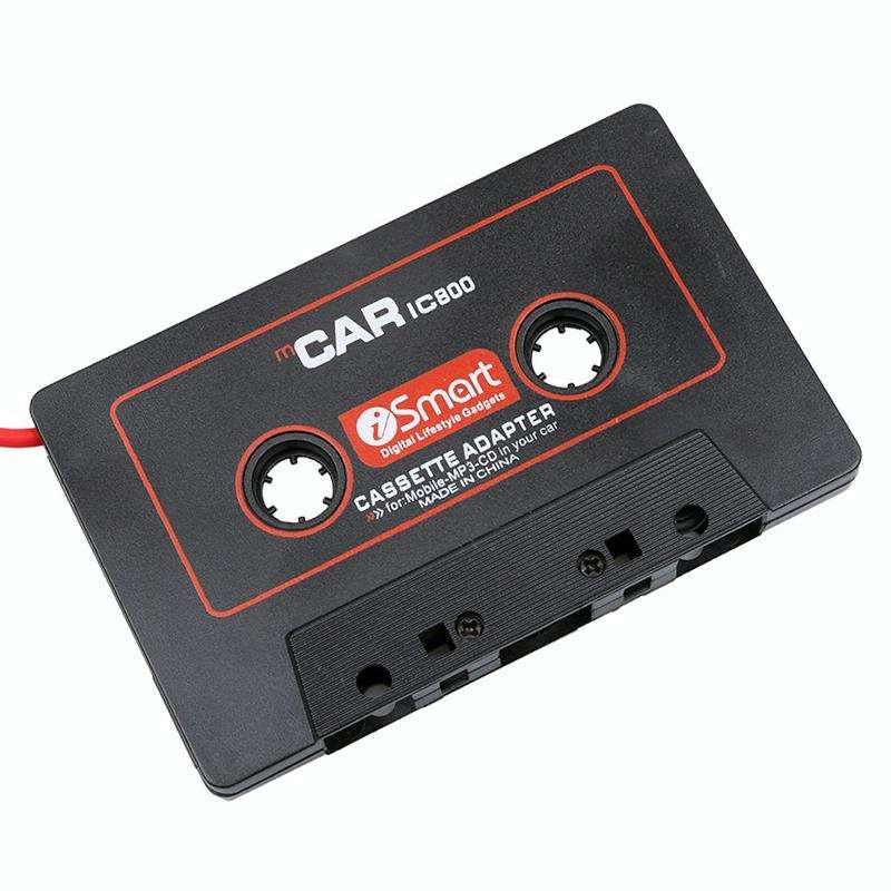 3.5mm Jack Car Cassette Player Tape Adapter Cassette MP3 Player Converter, Cable Length: 1.1m