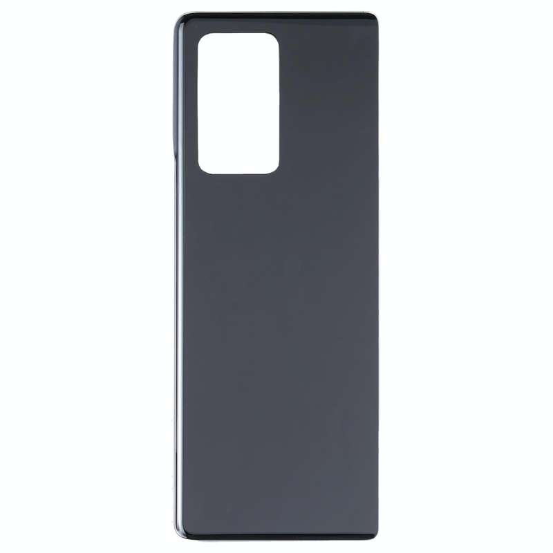 For Samsung Galaxy Z Fold2 5G SM-F916B Glass Battery Back Cover (Black)