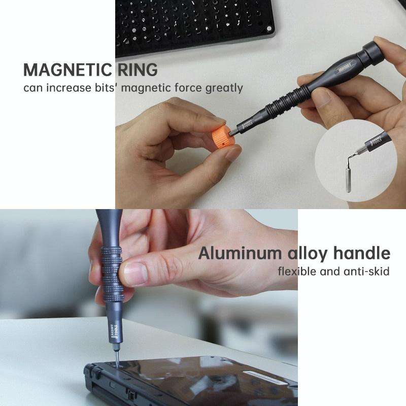 JAKEMY JM-8177 106 in 1 Screwdriver Bit Head Extension Rod Multi-functional Combination Repair To...