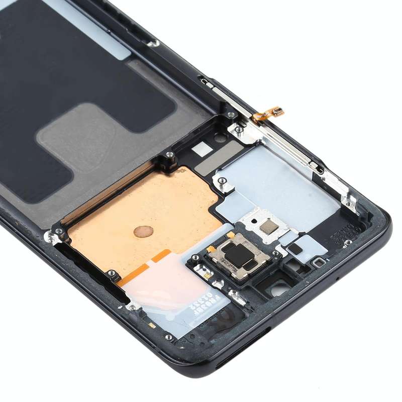 For Samsung Galaxy S20+ 5G SM-G986B  Middle Frame Bezel Plate (Black)