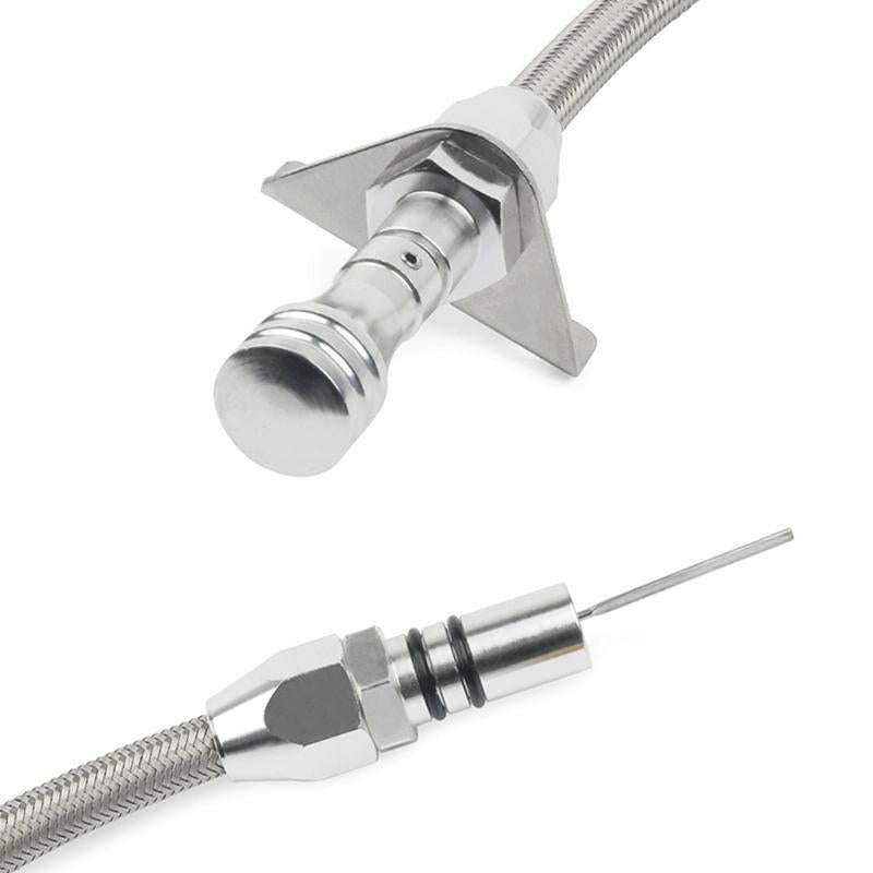Car Flexible Stainless Transmission Gearbox Oil Dipstick 530mm Oil Measuring Rod for Chevrolet(Si...