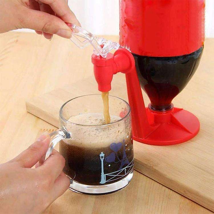 Refrigerator Fizz Saver Dispenser(Red)