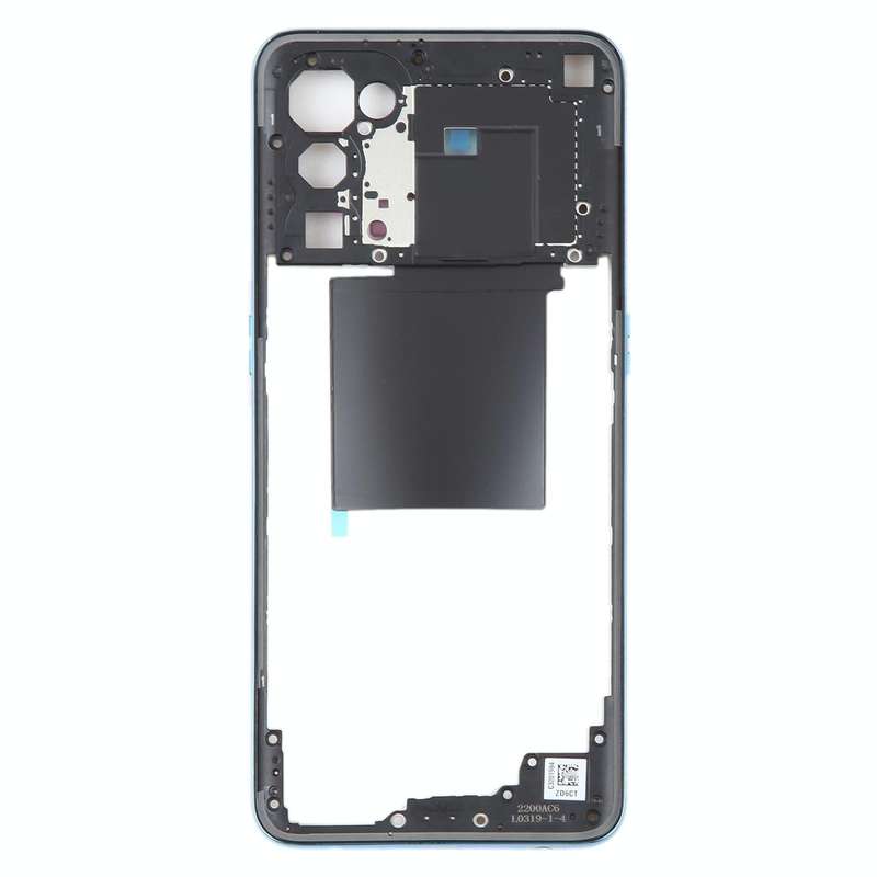 For OPPO Reno5 5G Original Middle Frame Bezel Plate (Blue)