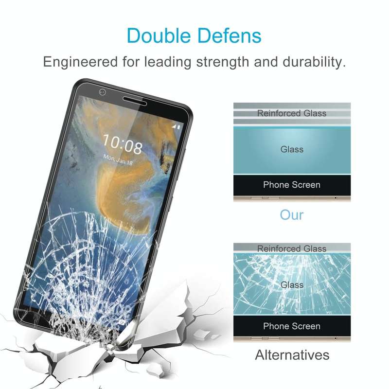 For ZTE Blade A31 Lite 50 PCS 0.26mm 9H 2.5D Tempered Glass Film