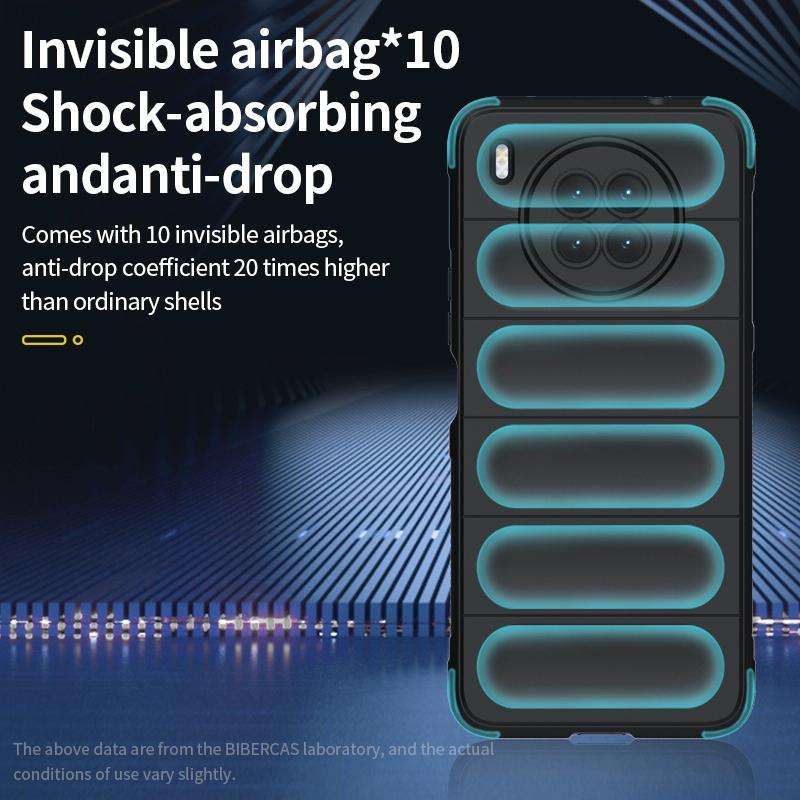 For Huawei Nova 8i Magic Shield TPU + Flannel Phone Case(Grey)