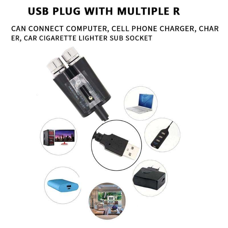 Car Two-color USB Star Dome Light Atmosphere Laser Projection Decorative Light, Voice Control Ver...