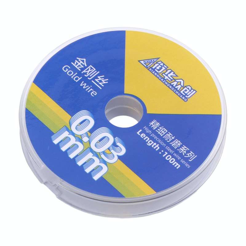 0.03mm x 100m Curved LCD Screen Separation Diamond Wire