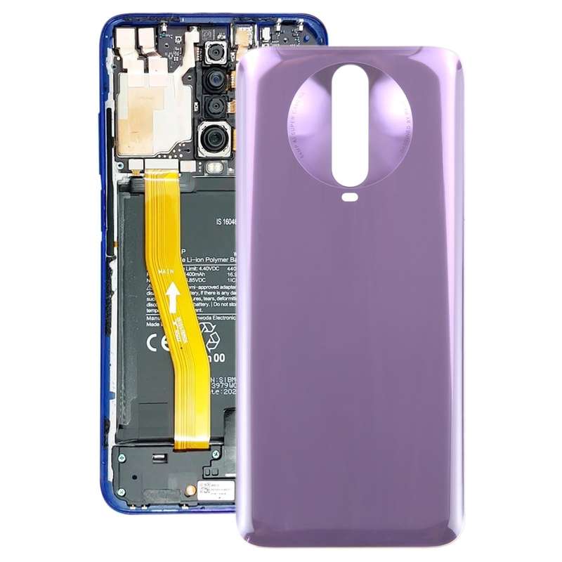 For Xiaomi Poco X2 OEM Glass Battery Back Cover(Purple)