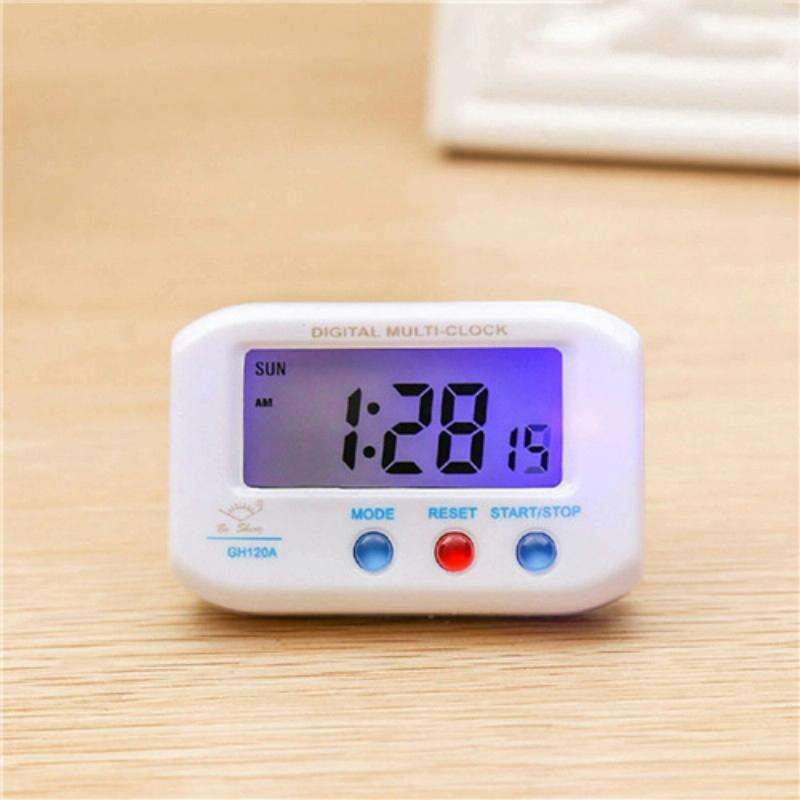Portable Pocket Sized Digital Electronic Travel Alarm Clock Automotive Electronic Luminous Stopwa...