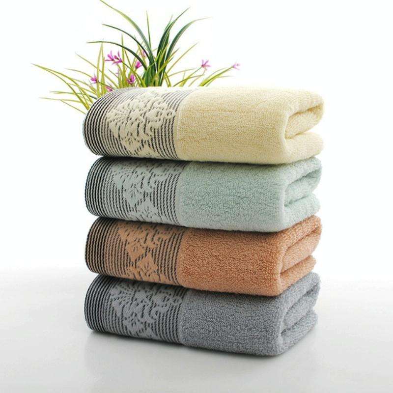 Absorbent Towel Face Towel Bathroom Thick Soft Cloth Wipe Towel, Size: 35x75cm(Brown)