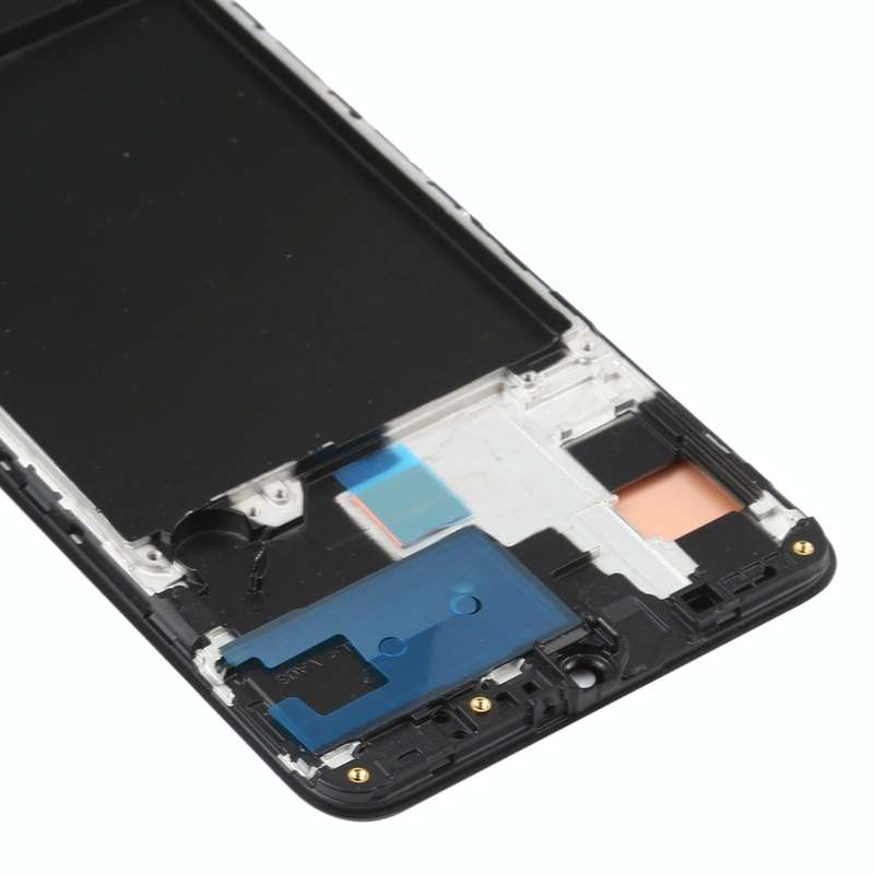 OLED LCD Screen for Samsung Galaxy A70 SM-A705 (6.39 inch) Digitizer Full Assembly with Frame (Bl...