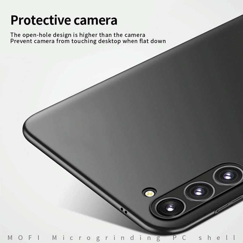 For Samsung Galaxy S24+ 5G MOFI Frosted PC Ultra-thin Hard Phone Case(Blue)